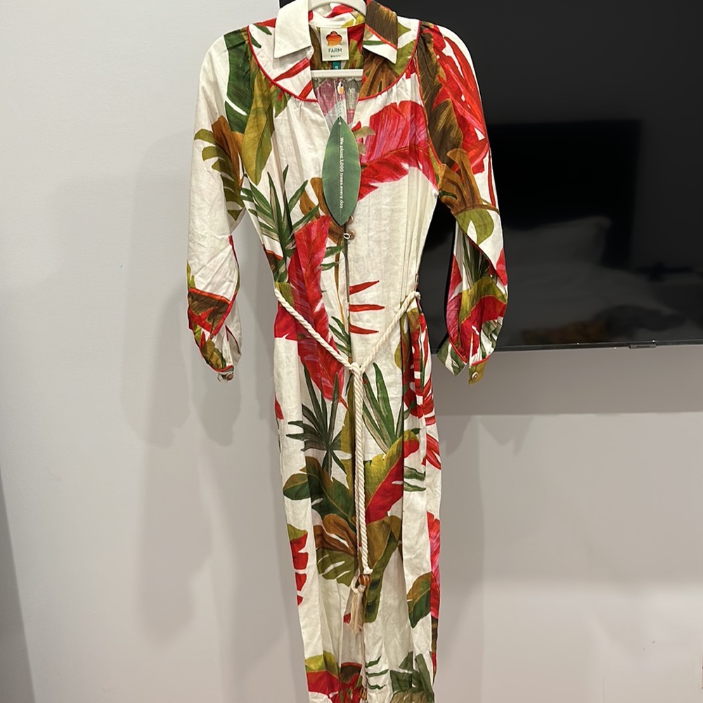Farm Rio Spring Forest Jumpsuit - Picture 6 of 8